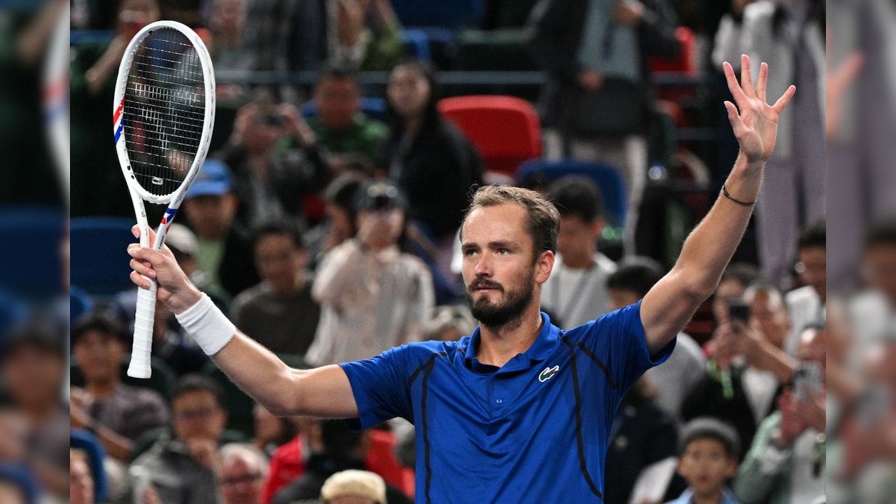 Daniil Medvedev Sees Off Stefanos Tsitsipas To Reach Shanghai Masters Quarters