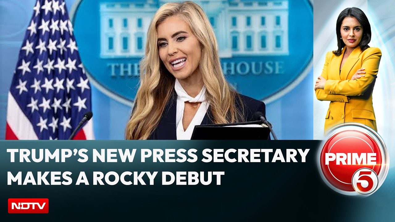 Katie Zacharia's Rocky White House Debut: First Briefing Lasts Just 14 Minutes