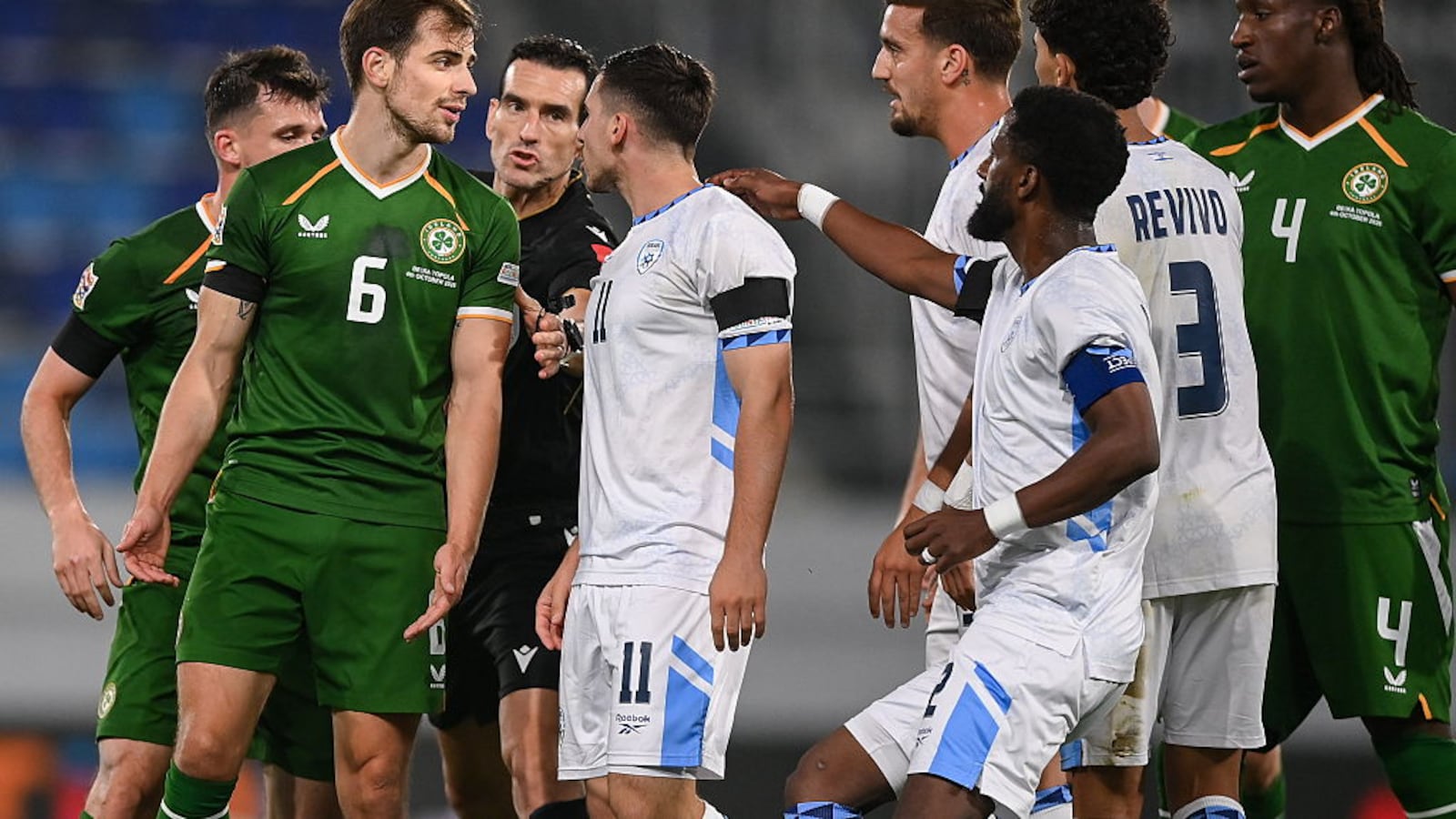 Nations League: Israel Wear Black Armbands In Ireland Stalemate