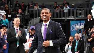Muggsy Bogues Gets Emotional As Hornets Announce Jersey Retirement, Dell Curry Shares Heartfelt Moment