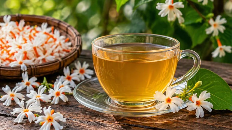 हरसिंगार के फूलों की चाय कैसे बनाएं? नोट करें रेसिपी और फायदे