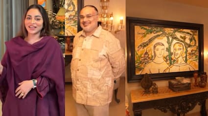 Inside Ramayana Designers Delhi Bungalow With Rs 1 Crore Souza Painting
