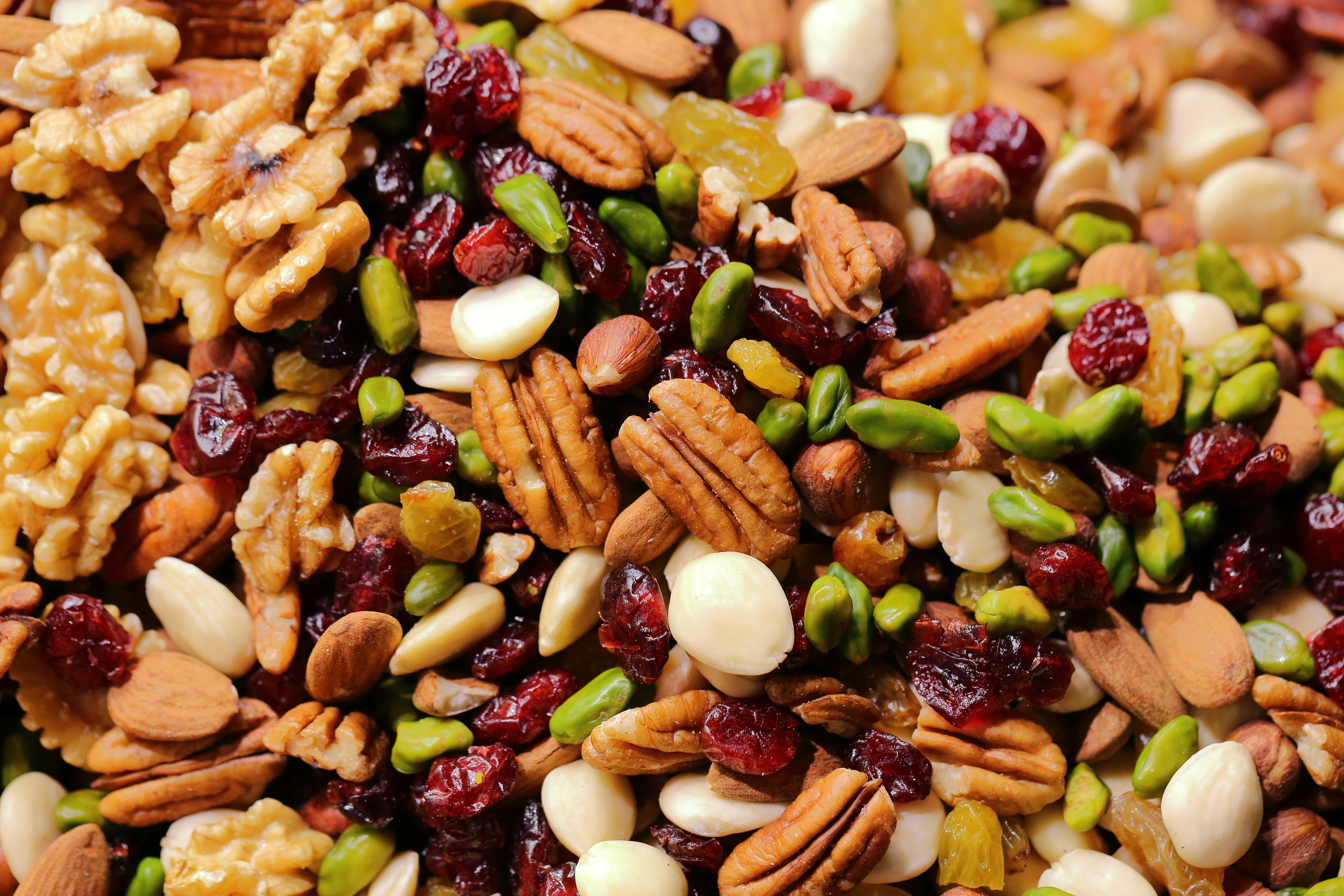 Nuts can be easy additions to your daily diet, and they provide fibre, protein and healthy fats