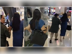 नोएडा के DLF मॉल में चोरी करती पकड़ी गई महिला, घी और रिफाइंड के साथ रंगे हाथों धराई