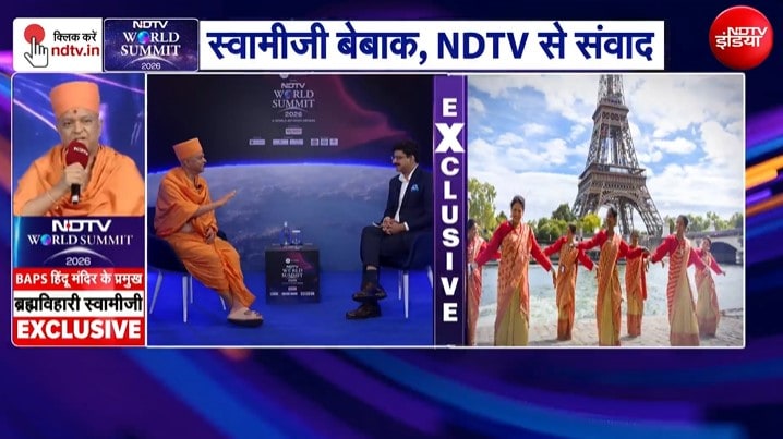 एफिल टावर में विवाद का पूरा सच, BAPS के ब्रह्मविहारी स्वामीजी ने NDTV को बताया