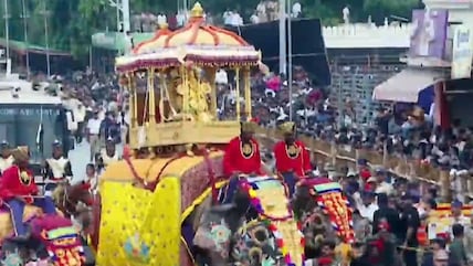 Mysuru Dasara: Grand Vijayadashami Procession Marks Finale Of 11-Day Festivities