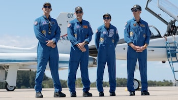 SpaceX Launches Crew For NASA On Retiring Dragon Capsule