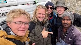 Video: Foreigner In Ladakh Tries Hitchhiking To Find Tea Stall. This Happens Next