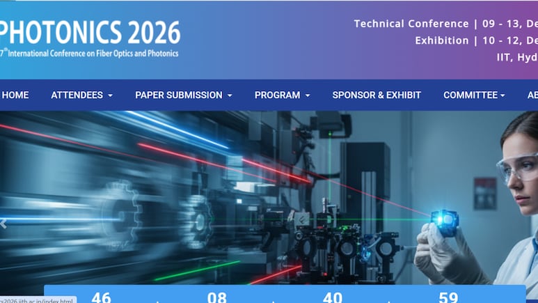 IIT Hyderabad To Host Photonics 2026, Bringing Global Researchers And Industry Experts Together