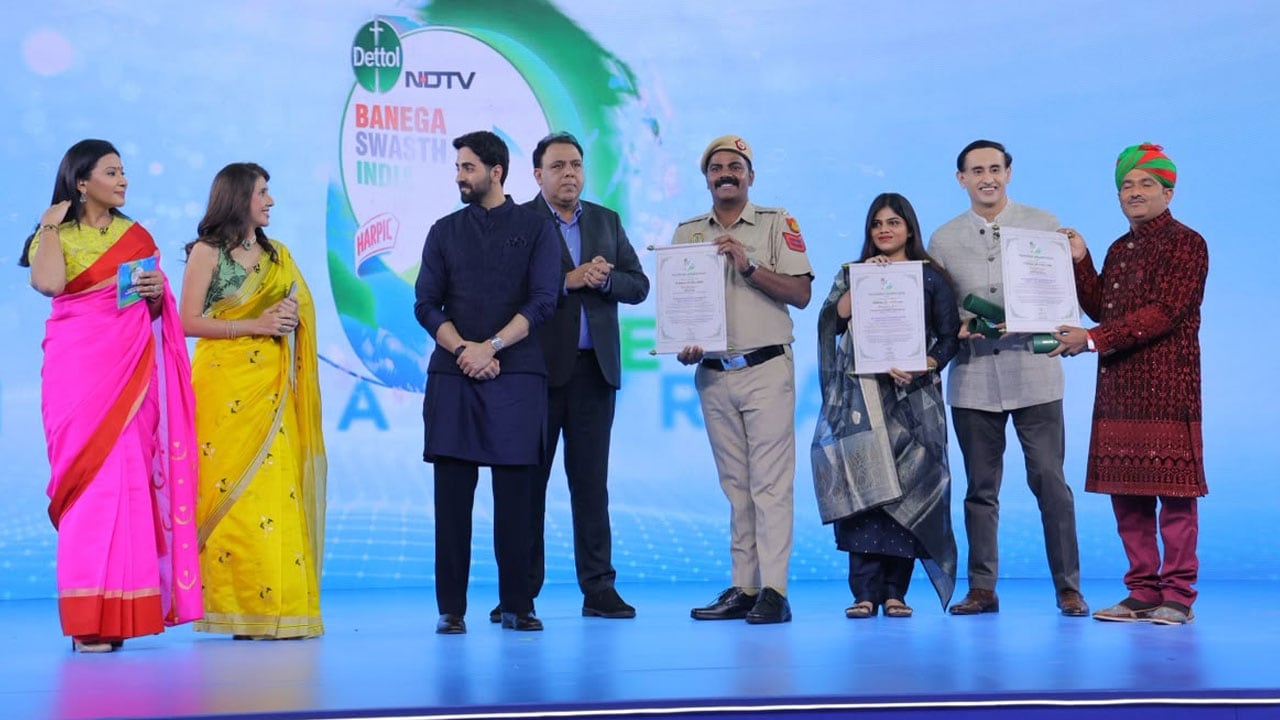 Special Recognition Honourees Named At NDTV Dettol Banega Swasth India Season 13 Launch