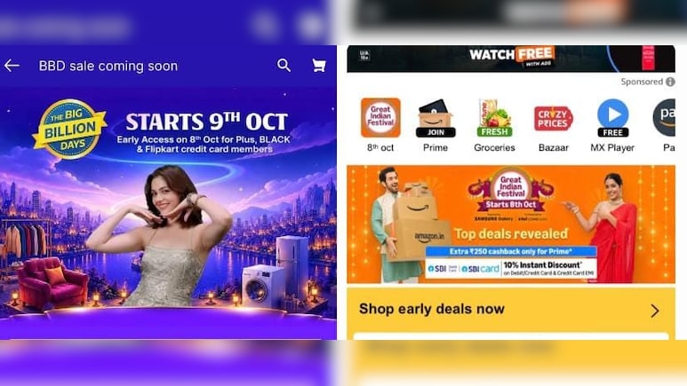 Amazon Great Indian Festival vs Flipkart Big Billion Days: Top Phone And Gadget Deals To Watch