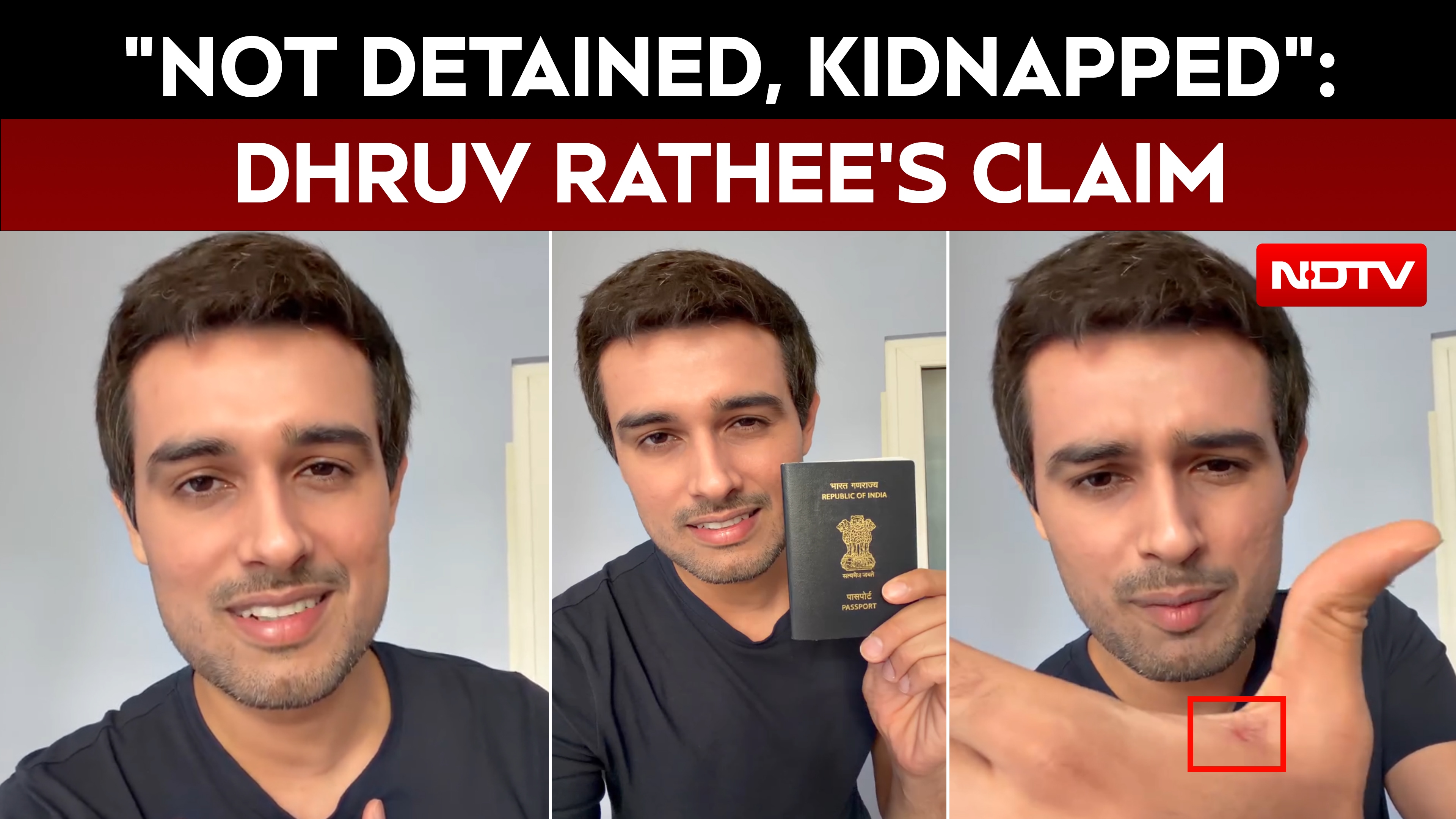 YouTuber Dhruv Rathee After Being Released From Detention: "I Was Kidnapped"