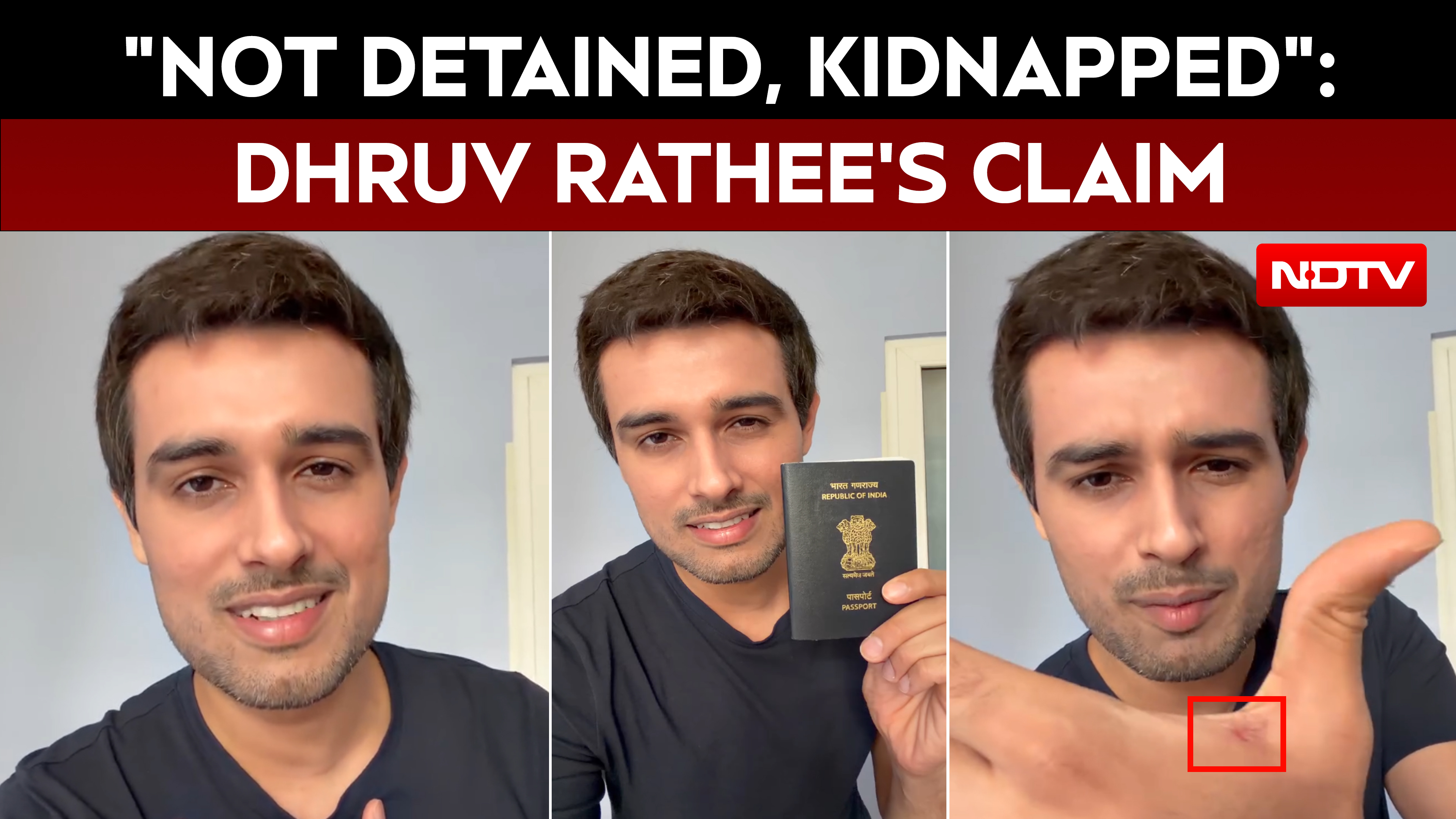 YouTuber Dhruv Rathee After Being Released From Detention: "I Was Kidnapped"