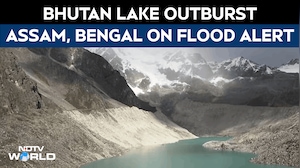 Bhutan Glacial Lake Outburst | Flash Flood Warning For Assam, Bengal; Evacuations Begin