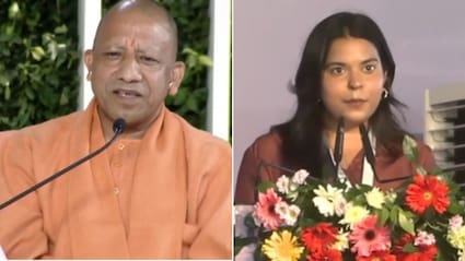Yogi Adityanath Spots Nervous Speaker, His Next Move Draws Widespread Praise