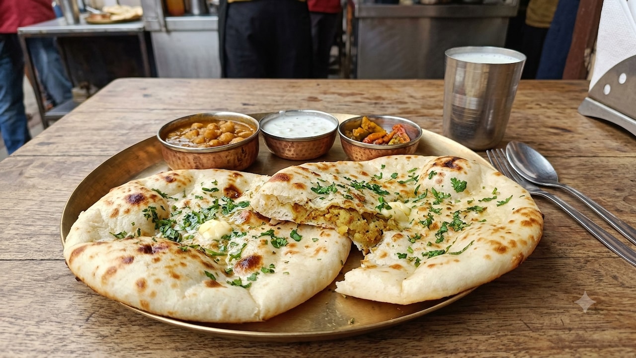 This Tawa Aloo Kulcha Recipe Is So Good, You Won't Miss The Tandoor