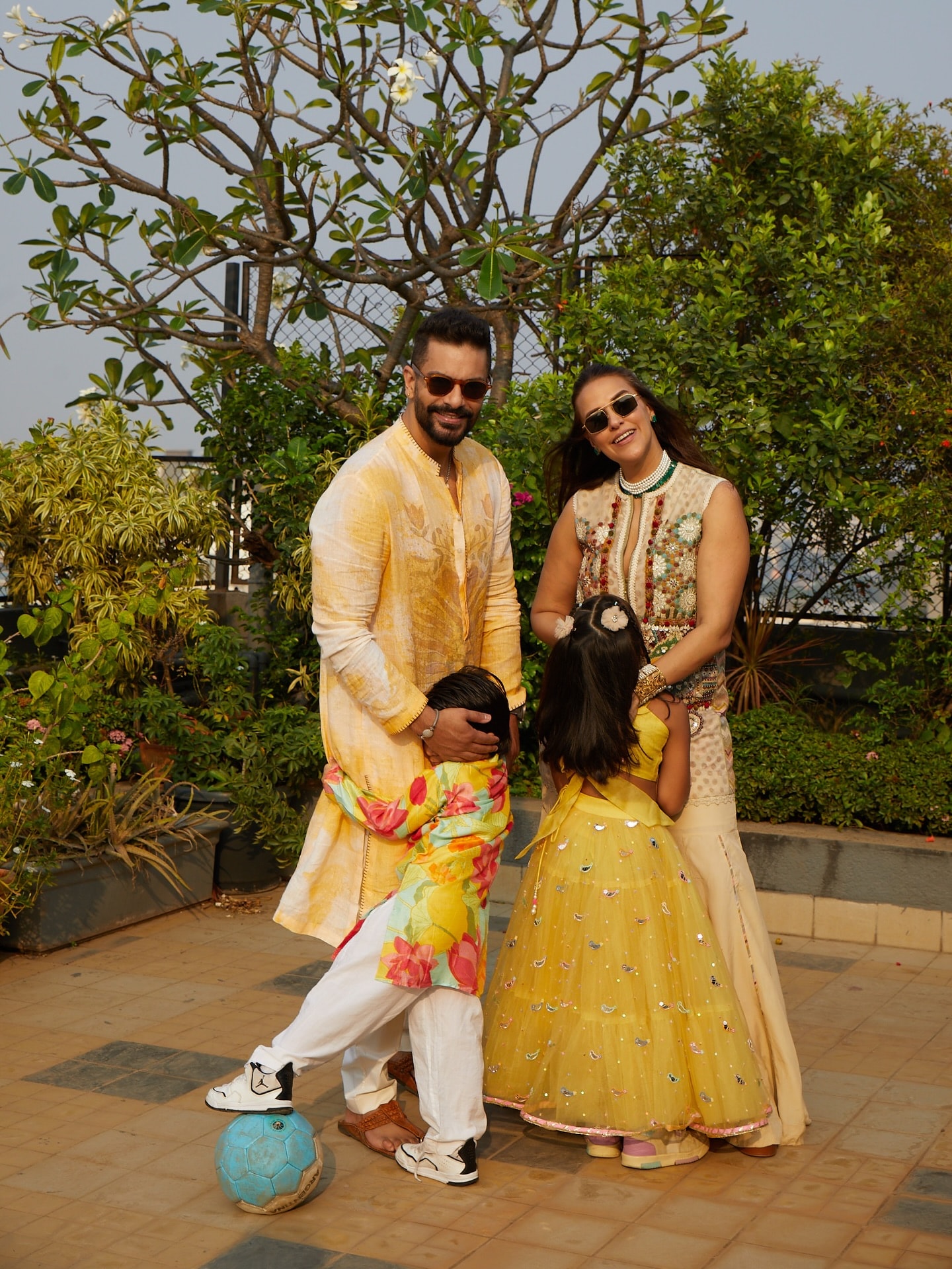 Neha welcomed her daughter, Mehr, with husband Angad Bedi in November 2018. Photo: Neha Dhupia/ Instagram Neha welcomed her daughter, Mehr, with husband Angad Bedi in November 2018. Photo: Neha Dhupia/ Instagram