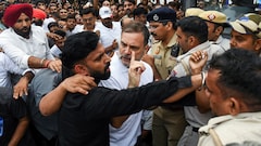 INDIA Bloc Protest Highlights: Bus Carrying Detained Rahul Gandhi Punctured By Congress Workers