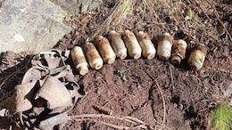 Terror Hideout Busted In J&K's Rajouri, 9 Grenades Recovered From Forest Cave