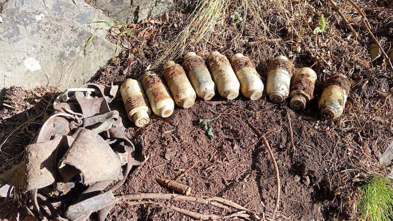 Terror Hideout Busted In J&K's Rajouri, 9 Grenades Recovered From Forest Cave
