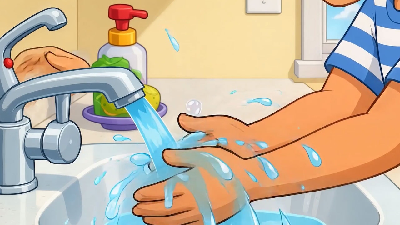 Wash Germs, Unlock Your Superpower!