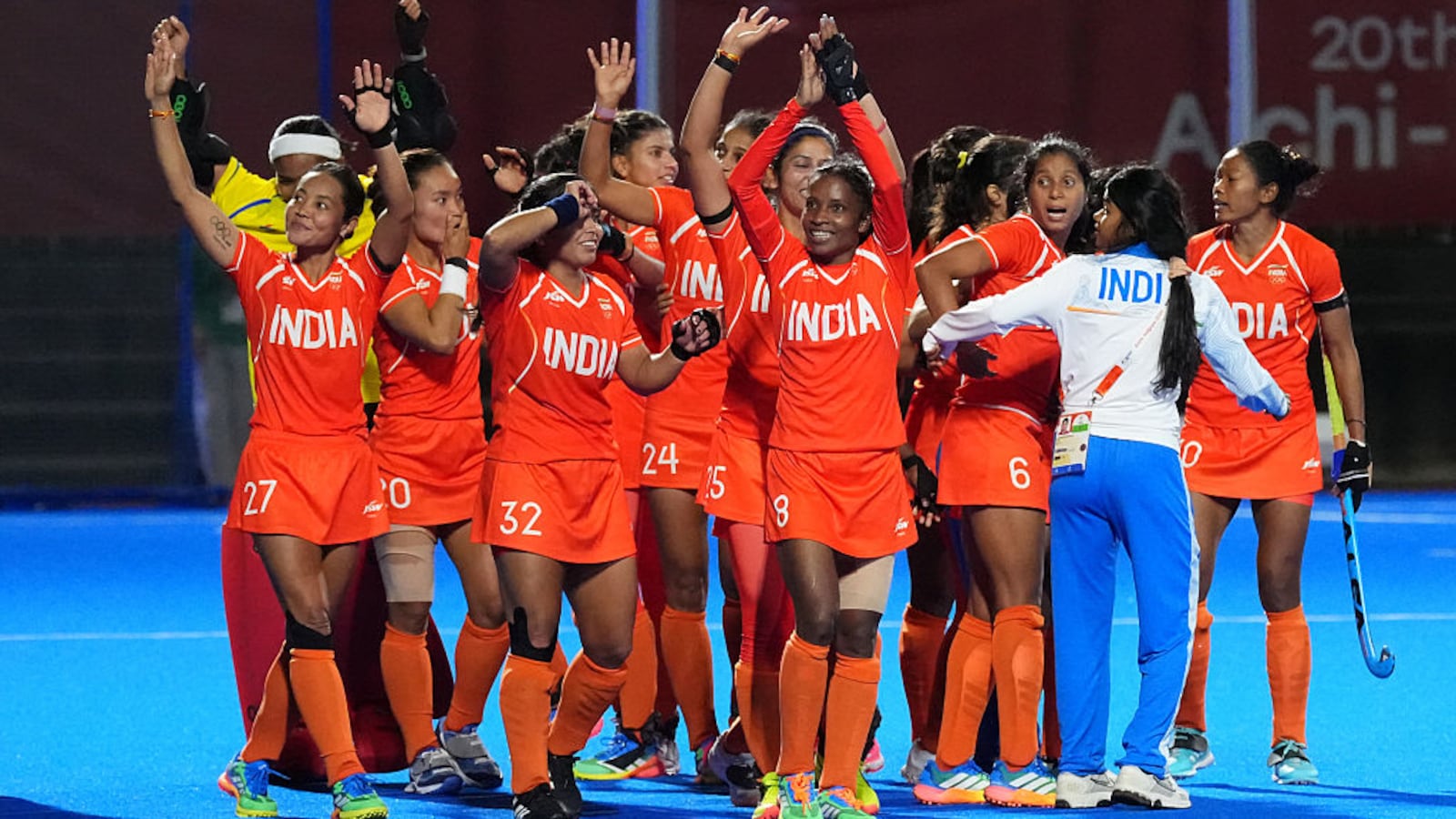 Hockey India Announces Massive Cash Award For Women’s Team Players, Staff After Asian Games Gold Hockey India Announces Massive Cash Award For Women’s Team Players, Staff After Asian Games Gold