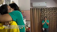 Woman Surprises Parents After Returning To India, Emotional Reunion Wins Hearts Online