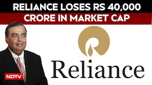Reliance Loses Rs 40,000 Crore In Market Cap As Nifty Hits 18-Month Low