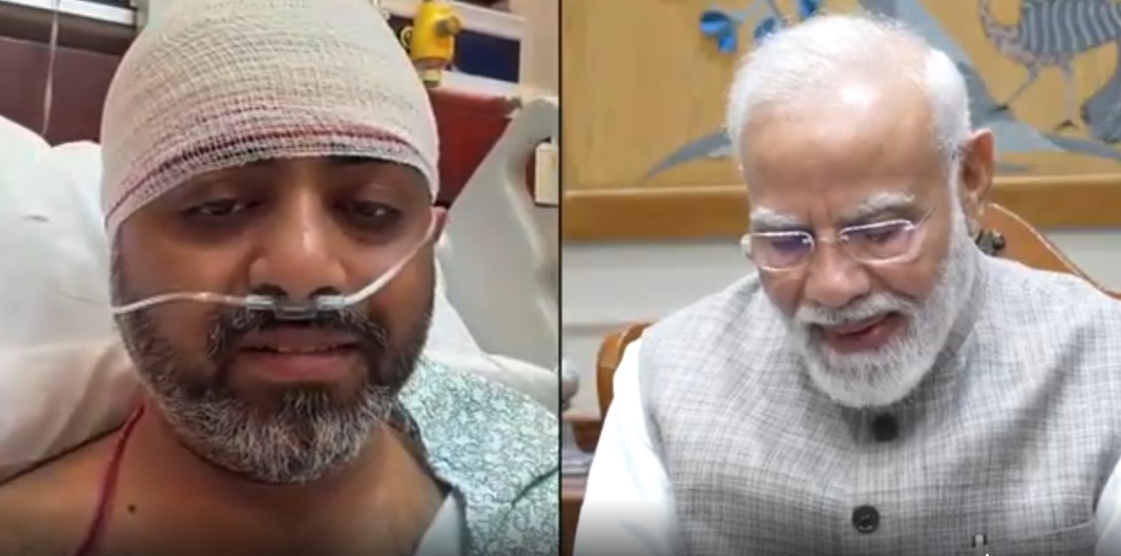 In Phone Call, Hero Pilot Tells PM Modi What Gave Him Courage During Attack
