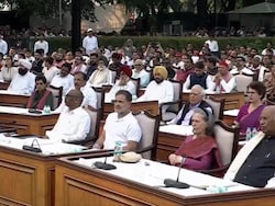 INDIA Bloc's Mock Impeachment Of Gyanesh Kumar Begins At M Kharge's House, BJP Jabs Rahul Gandhi