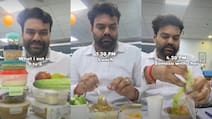 Viral Video: 9 से 5 की जॉब में गुरुग्राम के इस शख्स की डाइट देख उड़ जाएंगे होश