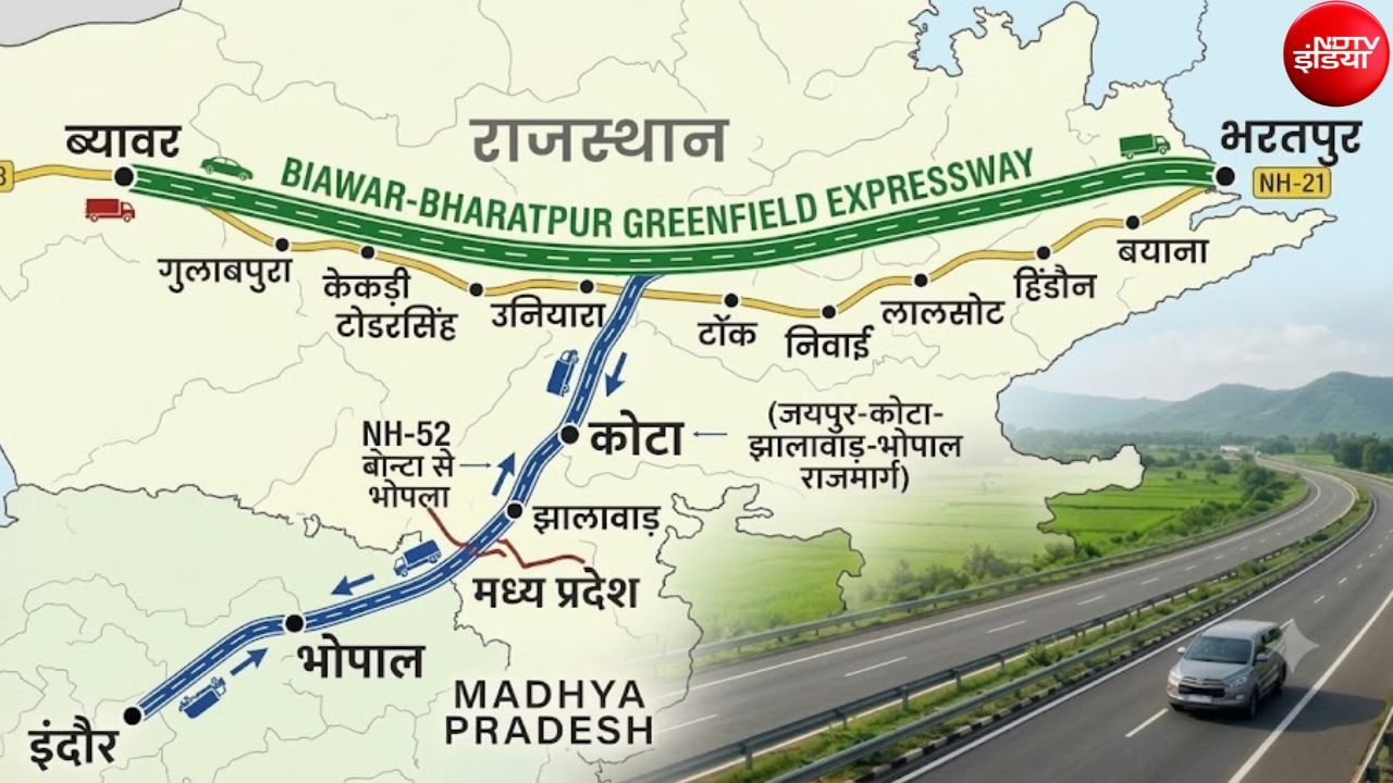 5 घंटे में भरतपुर से भोपाल, जयपुर-कोटा, ग्वालियर से इंदौर तक कनेक्टिविटी, राजस्थान में 210 गांवों की जमीन का अधिग्रहण