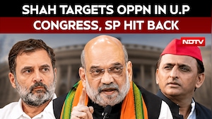 UP Elections News | Amit Shah Targets Opposition In Lucknow, Congress And SP Leaders Fire Back