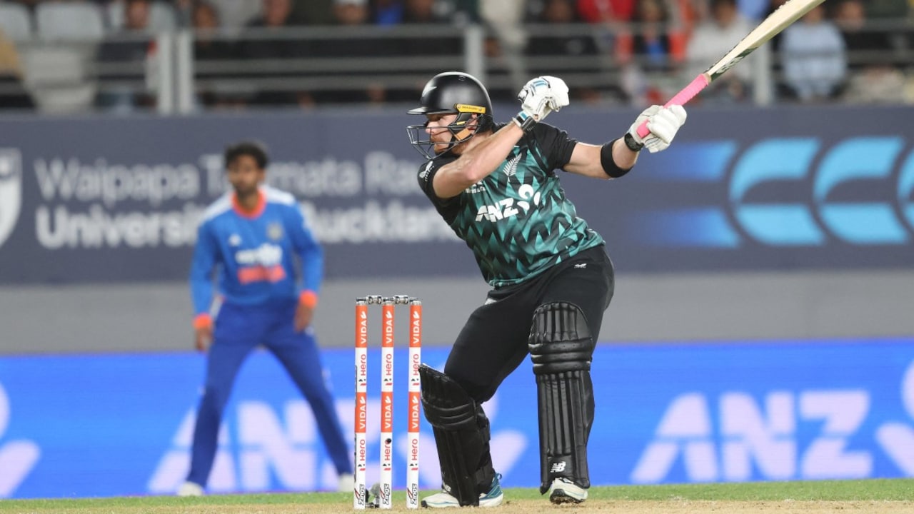 Watch - 4, 6, 6, 6, 6: Glenn Phillips Smashes 32 Runs In 1 Over; Nitish Reddy Joins Unwanted List