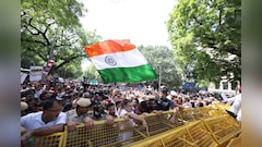 'Save Democracy': Rahul Gandhi-Led INDIA Bloc Protesters Stage Sit-In Outside EC Office