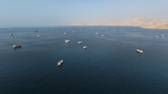 Oil Tanker On 'Unauthorised Route' Hits Mine In Hormuz, Catches Fire