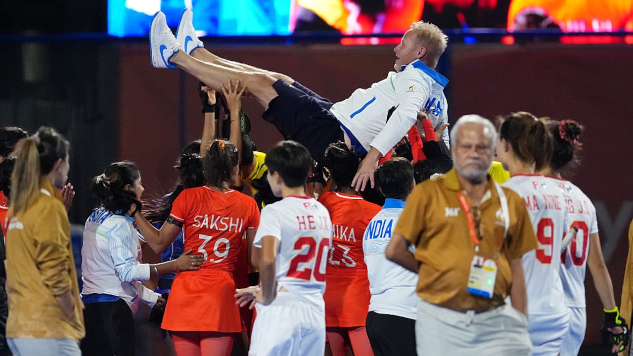 44-Year Wait Ends: India Beat China 1-0 To Win Womens Hockey Gold, Seal LA 2028 Olympics Berth