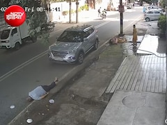 पहले मारी टक्कर, फिर कार से उतरी, की गलती करने की एक्टिंग और फिर भाग गई... दिल्ली में बुजुर्ग को SUV ने रौंदा