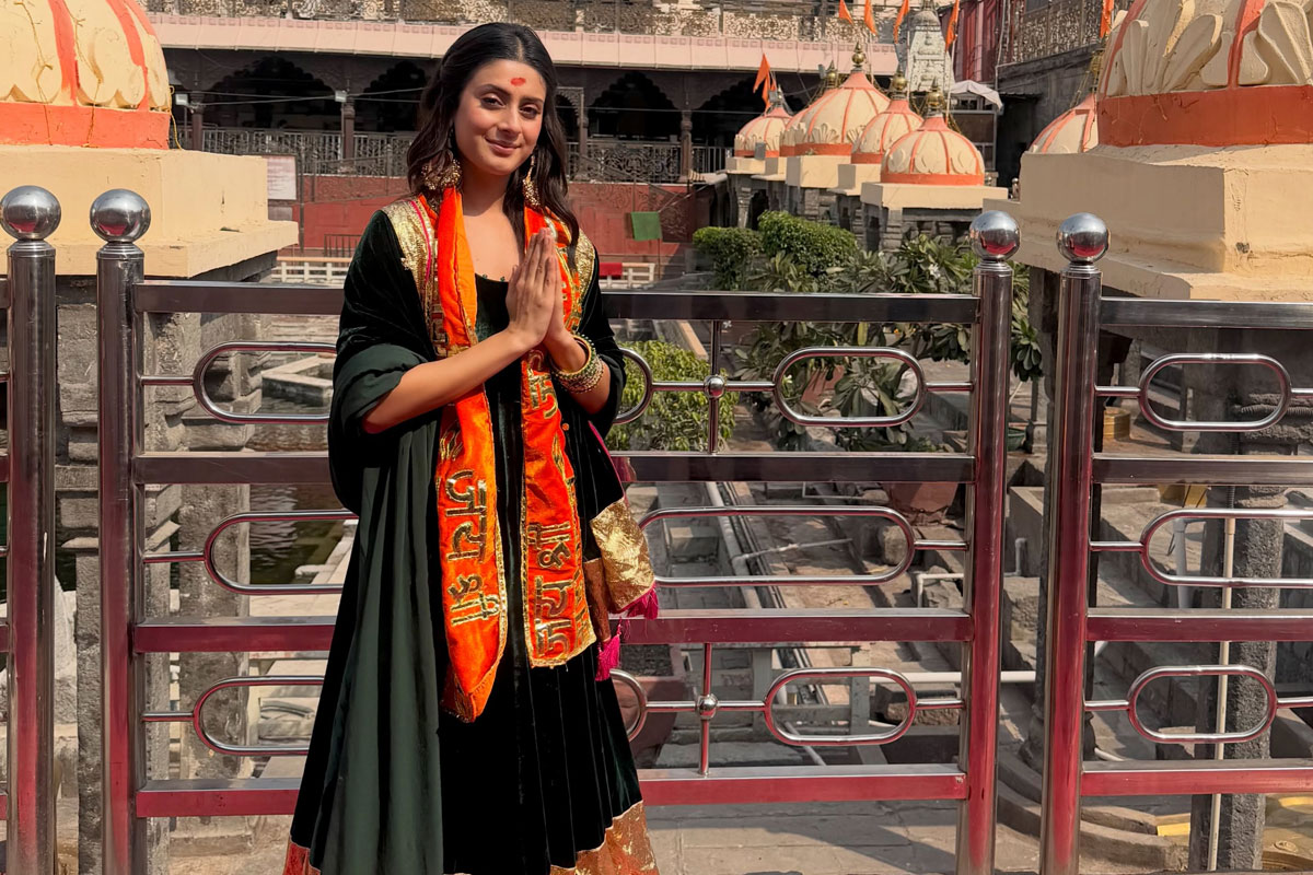 Isha Malviya Embarks On Spiritual Journey To Mahakaleshwar Temple In Ujjain