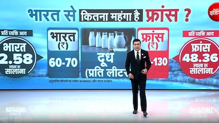 आलू 155 रुपये किलो, दूध 130 रुपये लीटर... भारत से कितना महंगा है फ्रांस?
