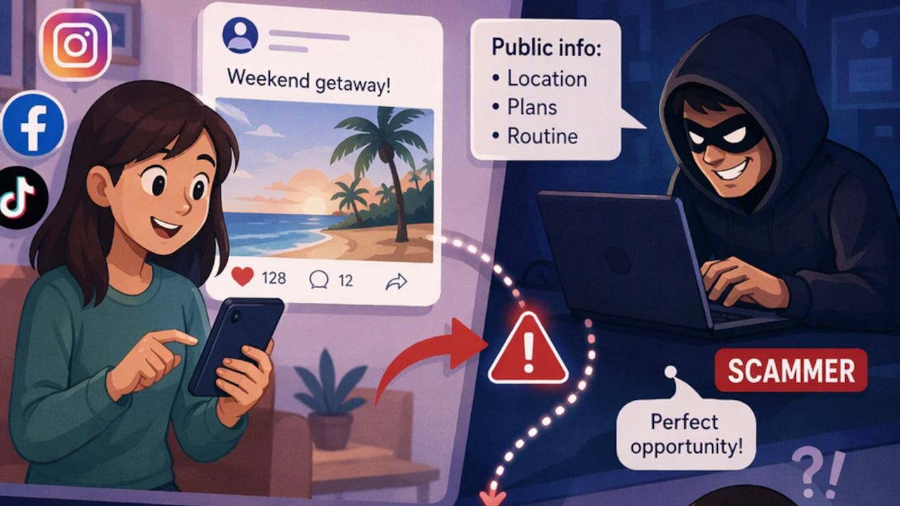 Your Social Media Posts Can Help Scammers Target You. Here's How