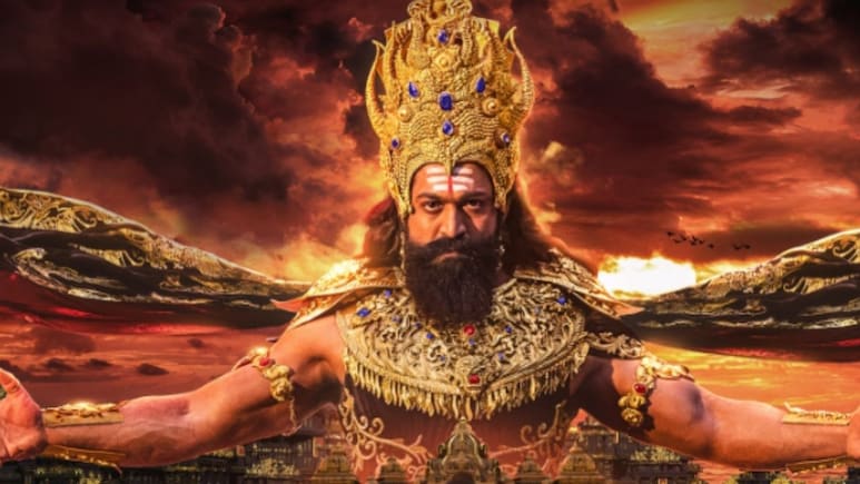 4000 करोड़ की रामायणम् का एक और ब्लॉकबस्टर पोस्टर रिलीज, खतरे के साये की तरह राम-सीता और लक्ष्मण पर छाया रावण