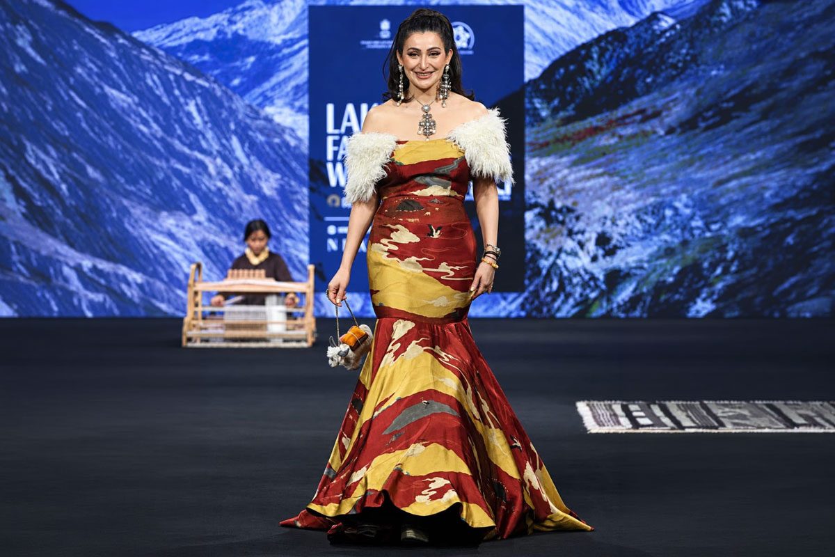 Shalini Passi Brings High Fashion To The Runway In A Stunning Handcrafted Ensemble