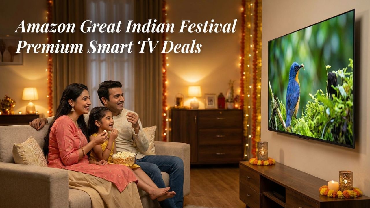 Smart TV हुए सस्‍ते, Amazon Great Indian Festival में Samsung से लेकर Sony Bravia के टीवी पर आया है बंपर ऑफर