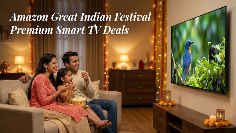 Smart TV हुए सस्&zwj;ते, Amazon Great Indian Festival में Samsung से लेकर Sony Bravia के टीवी पर आया है बंपर ऑफर