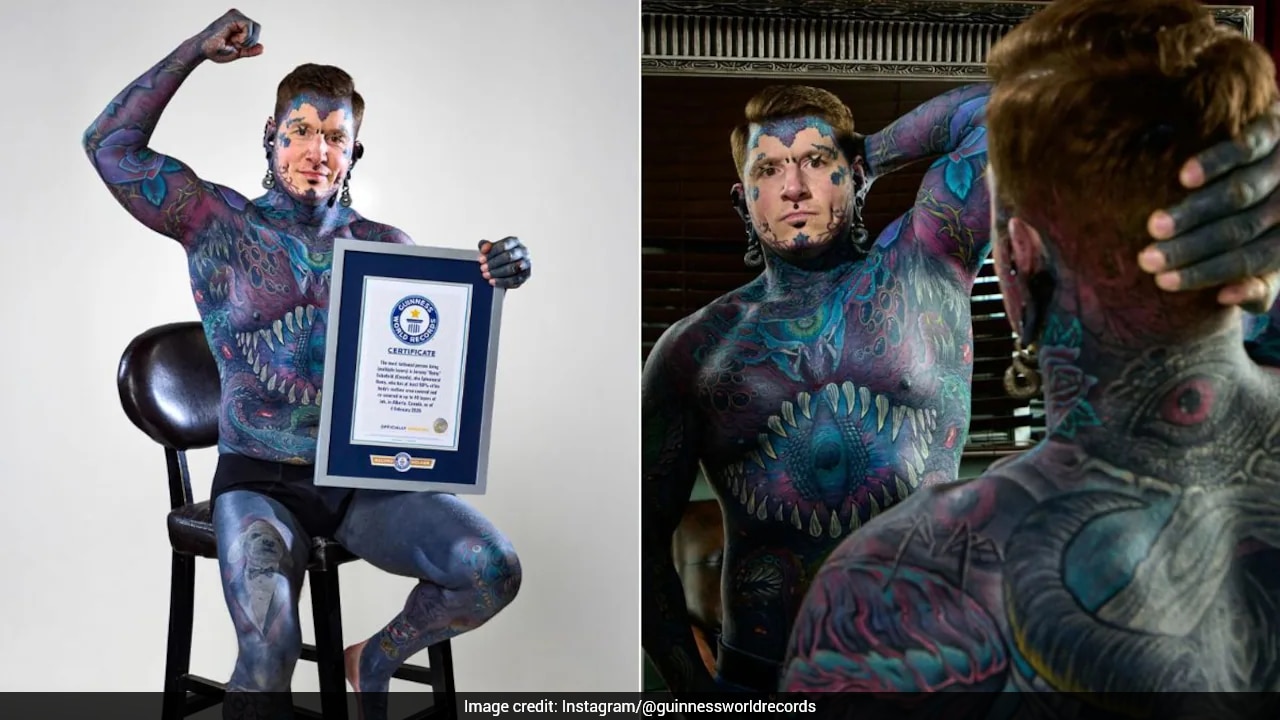 '40 Layers Of Ink': Meet Jeremy 'Remy' Schofield, Man With 90% Of His Body Covered In Tattoos