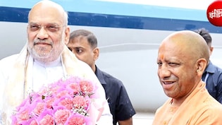 लखनऊ में बोले अमित शाह, 'यूपी में बीजेपी अंगद का पैर है, CM योगी की तारीफ की, अखिलेश-राहुल को चैलेंज