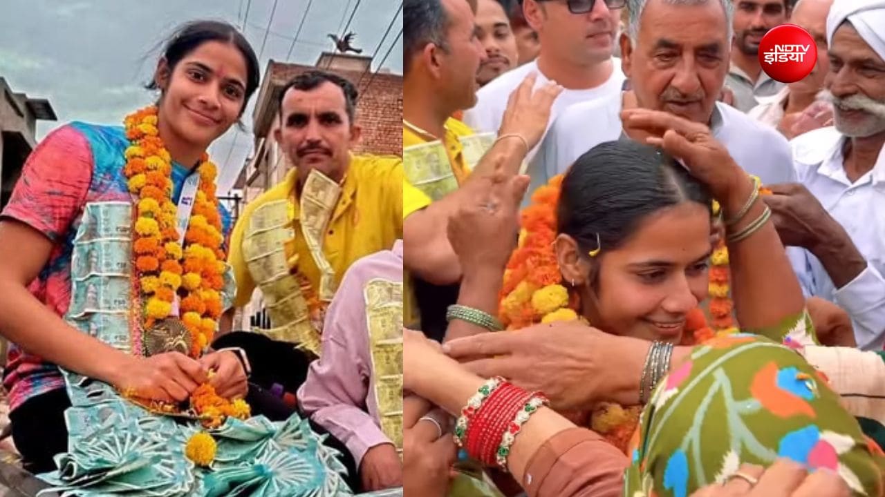 VIDEO: चाय वाले की बेटी ने रचा इत‍िहास, पूरा हर‍ियाणा कर रहा गर्व, घर लौटी तो स्वागत में उमड़ा गांव
