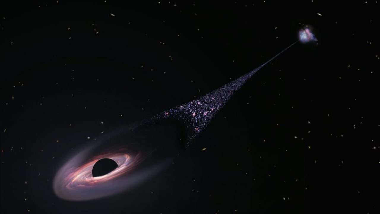 Astronomers Identify Strongest Candidate Yet For 'Microblazar', A Black Hole System Firing A Jet Towards Earth
