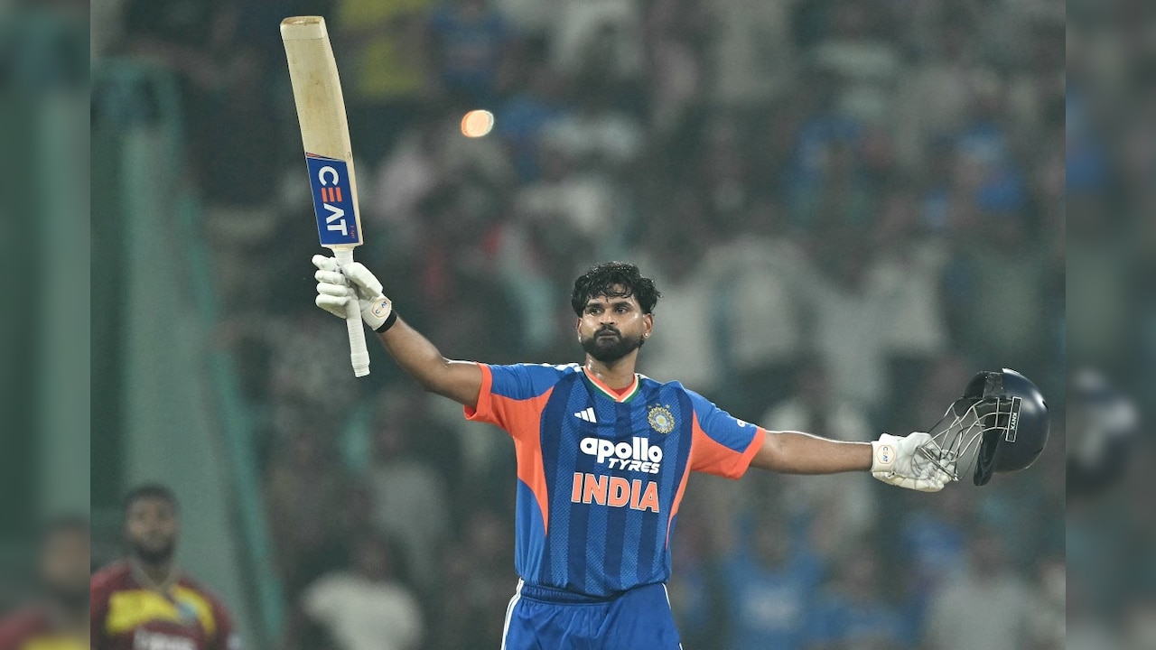 Shreyas Iyer Hits Maiden T20I Ton, Naman Dhir Takes Three On Debut As India Thrash West Indies By Eight wickets